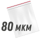 Пакеты ZIP-LOCK 80 мкм