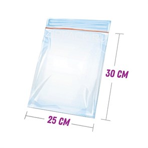 ПАКЕТ С ЗАМКОМ ZIP-LOCK 25х30 см / сверхпрочный 100 мкм ZIP100.25х30