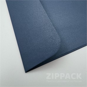 Конверт темно-синий металлик С5 162х229 мм | 100 гр./м2 | Подарочный M-C5-dark-blue