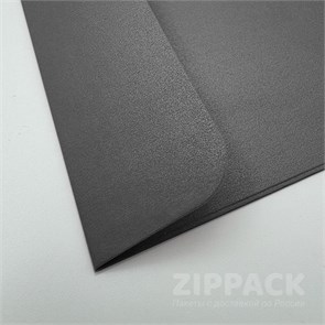 Конверт черный металлик С5 162х229 мм | 100 гр./м2 | Подарочный M-C5-black