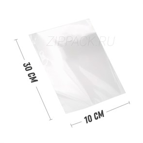 ПАКЕТ БОПП БЕЗ КЛАПАНА 10x30 см | 30 мкм PP100/300