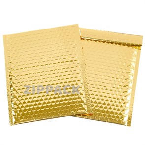 ЗОЛОТОЙ ПАКЕТ 180x250 мм D/14, металлизированный с пузырчатой пленкой D/14 metal-gold