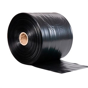 ЧЕРНАЯ ПЛЕНКА РУКАВ 40 cм | ПВД 80 мкм | 10 кг | 168 п.м. PVD400/80/black