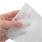 ZIP ПАКЕТ БЕЛЫЙ 16х24 см матовый с прозрачной стороной / с подвесом SP16/24/white - фото 10837