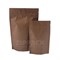 ДОЙ-ПАКЕТ 105х150 мм КОРИЧНЕВЫЙ КРАФТ | с замком zip-lock D1720 - фото 11963