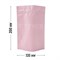 РОЗОВЫЙ DOY-PACK 135х200 мм | Металлизированный матовый с замком zip-lock D3005 - фото 12128