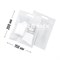 ZIP-LOCK ПАКЕТ 15х20 см С РУЧКОЙ | полупрозрачный eva 70 мкм ZIP150/200/R - фото 12260
