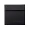 Конверт черный 170х170 мм | Матовый офсет 150 гр./м2 | Лента Matt-170-black - фото 13446
