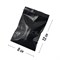 ЧЕРНЫЙ ZIP ПАКЕТ 8х12 см / 80 мк ZIP80.8х12/black - фото 13601