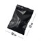 ЧЕРНЫЙ ZIP ПАКЕТ 10х12 см / 80 мк ZIP80.10х12/black - фото 13602