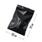 ЧЕРНЫЙ ZIP ПАКЕТ 12х17 см / 75 мк ZIP75.12х17/black - фото 13603