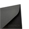 Черный конверт С6 114х162 мм | 150 гр./м2 | Треугольный клапан с лентой TRMatt-C6-black - фото 14399