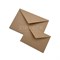 Крафт конверт С6 114х162 мм | 80 гр./м2 | Треугольный клапан декстрин 199 - фото 14744