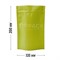 САЛАТОВЫЙ DOY-PACK 135х200 мм | Матовый с замком zip-lock D3010 - фото 15566