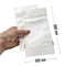 БЕЛЫЙ МАТОВЫЙ ДОЙ-ПАКЕТ 105х190 мм С ОВАЛЬНЫМ ОКНОМ и замком zip-lock D2233 - фото 15977
