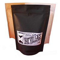 ЧЕРНЫЙ МАТОВЫЙ ДОЙ-ПАКЕТ 135х200 мм | Металлизированный с замком zip-lock D2303 - фото 4713