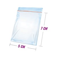 ПАКЕТ С ЗАМКОМ ZIP-LOCK 5х7 см / сверхпрочный 100 мкм ZIP100.5x7 - фото 5932