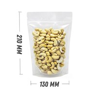 ПРОЗРАЧНЫЙ ПАКЕТ DOY-PACK 130х210 мм | Глянцевый с замком zip-lock D2602 - фото 7858
