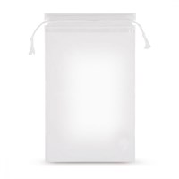 МАТОВЫЙ ПАКЕТ С ЗАВЯЗКАМИ 25х35 см | EVA 50 мкм str25/35/white - фото 8090