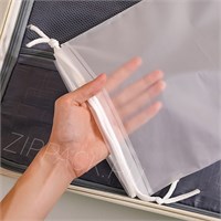 МАТОВЫЙ ПАКЕТ С ЗАВЯЗКАМИ 25х35 см | EVA 50 мкм str25/35/white - фото 8091