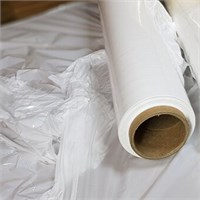 БЕЛЫЙ СТРЕЙЧ 500 мм / 23 мкм / ролик 1 кг STR07 - фото 8770