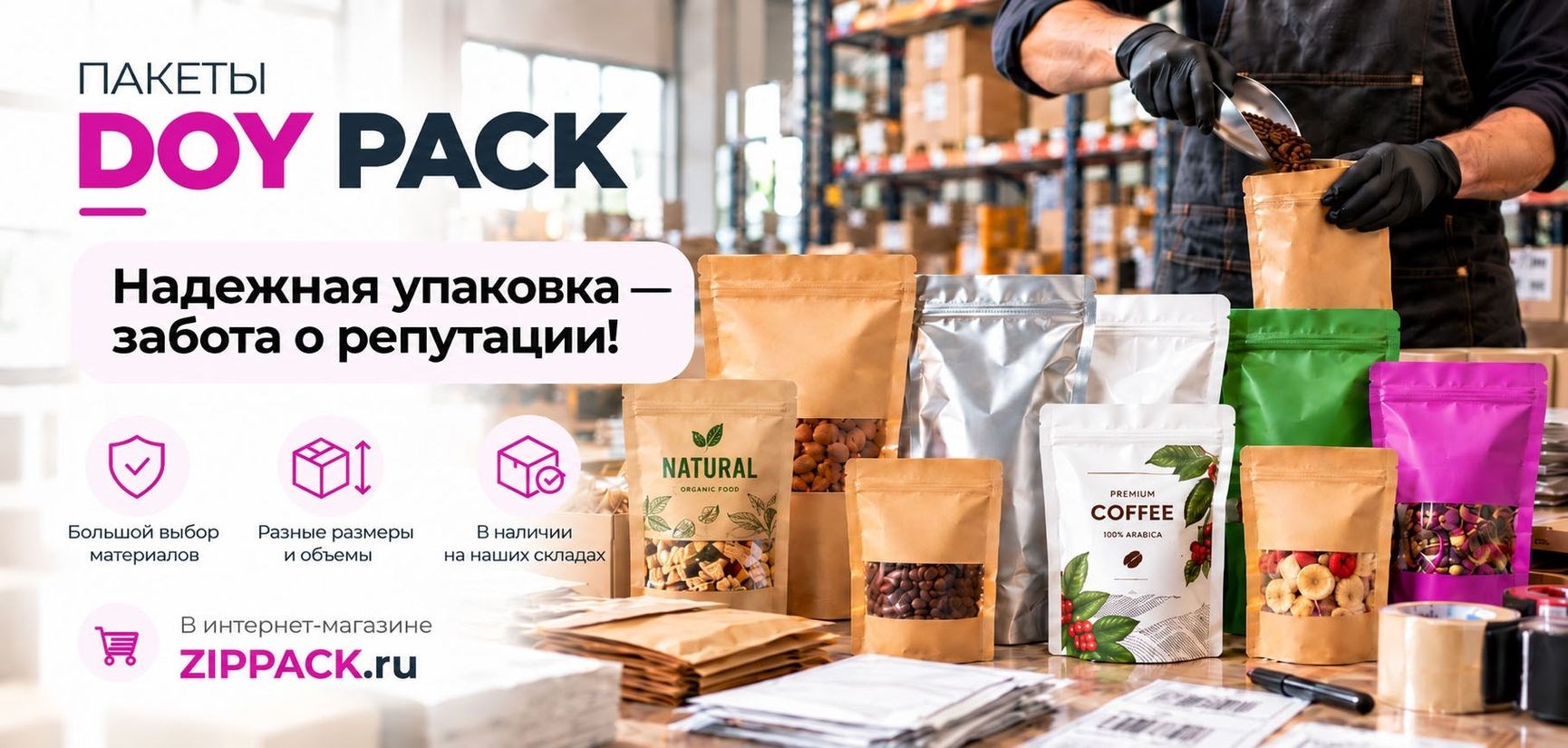 пакеты дойпак оптом