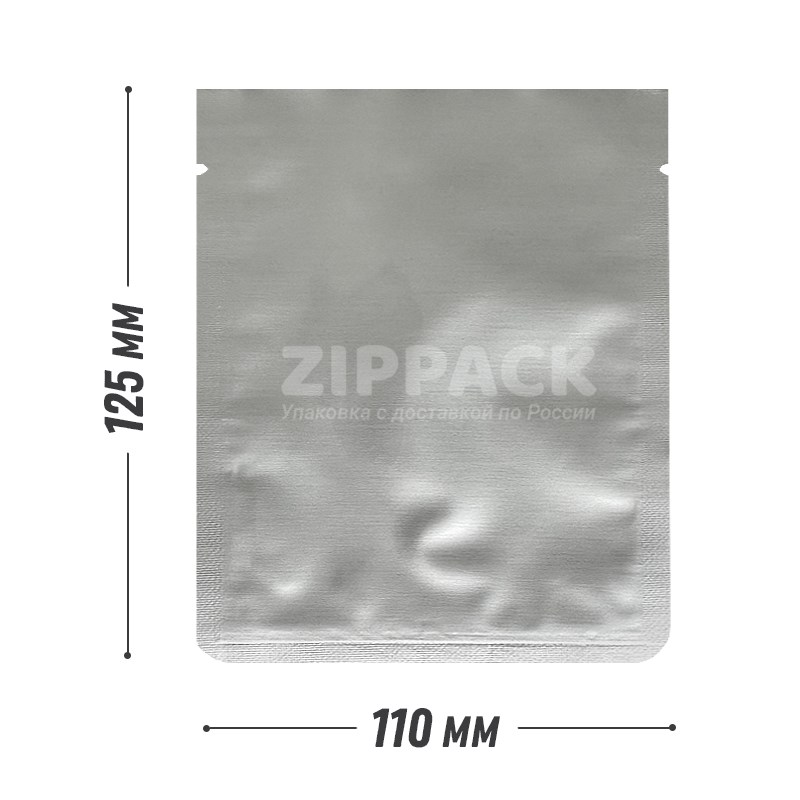 САШЕ ПАКЕТ 110х125 мм фольгированный | под запайку SPF110/125 - фото 17433