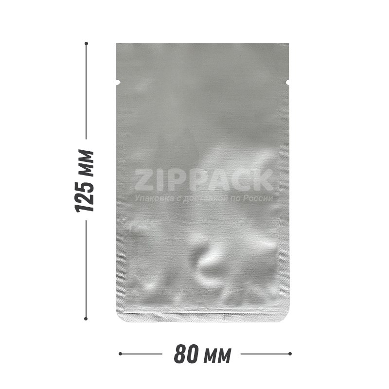 САШЕ ПАКЕТ 80х125 мм фольгированный | под запайку SPF80/125