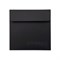 Конверт черный квадратный 160х160 мм | Матовый офсет 120 гр./м2 | Лента A614 - фото 18115